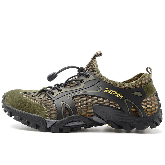 MIXIDELAI Men's Air Mesh Casual Sneakers — Breathable, Lightweight, Anti-Odor