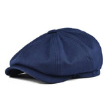 BOTVELA Newsboy Cap – Unisex Cotton Baker Boy Hat
