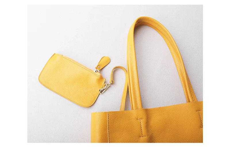 Women Luxury Bag Casual Tote Female Fashion Summer Beach Handbag Lady Popular Soft Cowhide Genuine Leather Shoulder Shopping Bag