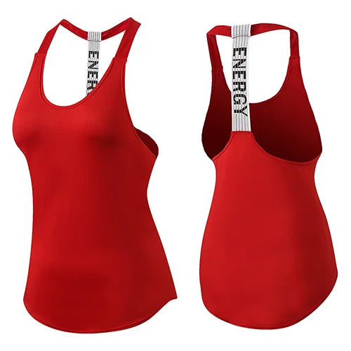 Women’s Open-Back Performance Gym Top