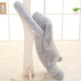 Lovely Giant Animal 90cm 120cm Soft Cartoon Big Ear Bunny Plush Toy Rabbit Stuffed Pillow Girl Gift