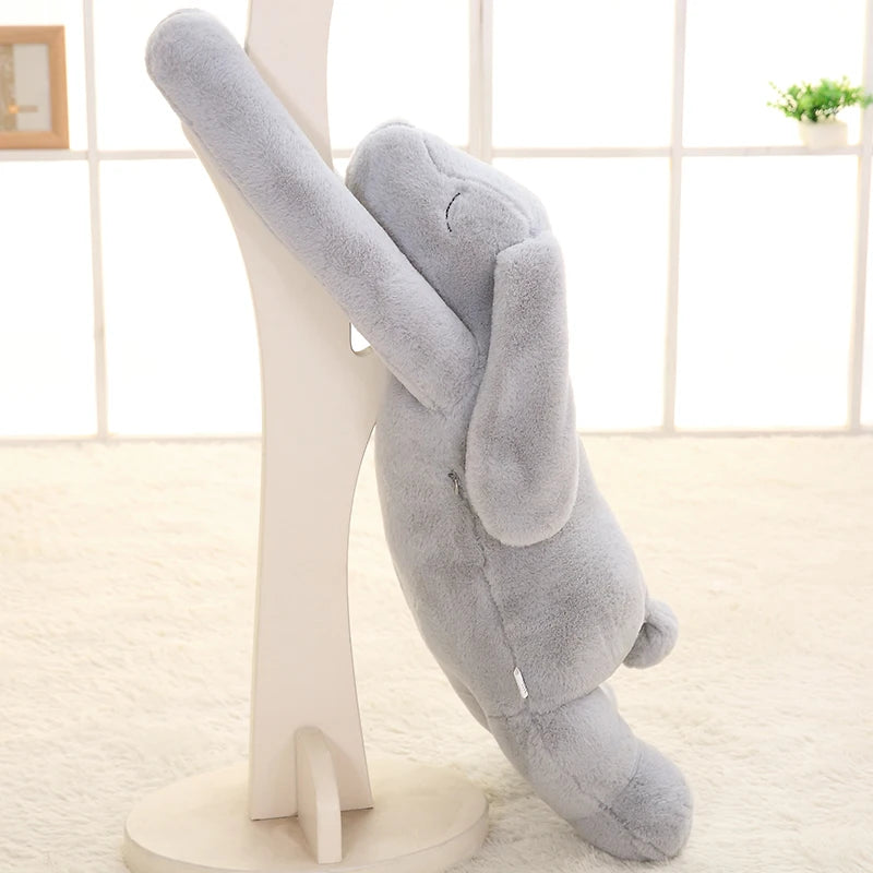 Lovely Giant Animal 90cm 120cm Soft Cartoon Big Ear Bunny Plush Toy Rabbit Stuffed Pillow Girl Gift
