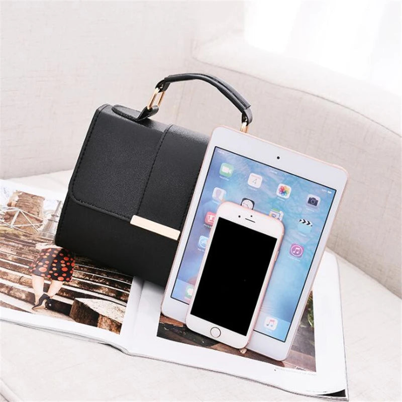 Retro Women Handbag Ladies Crossbody Messenger Bags High Quality PU Leather Female Flap Shoulder Bag New Arrival