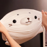 Adorable Sea Lion Plush Stuffed Animal Pillow Toy