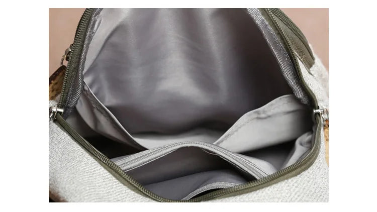 Luxury 3D Pumpkin Pattern Women Travel Backpack High Quality Linen Female Backpack Fashion Prettry Style Girls Daypack Backpack