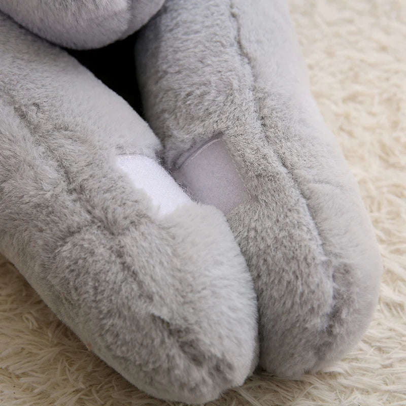 Lovely Giant Animal 90cm 120cm Soft Cartoon Big Ear Bunny Plush Toy Rabbit Stuffed Pillow Girl Gift