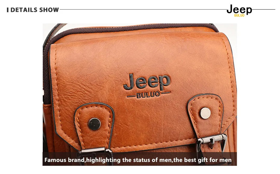 Professional Leather Business Messenger Bag