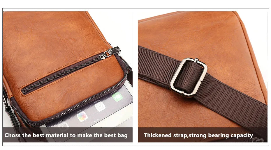 Professional Leather Business Messenger Bag