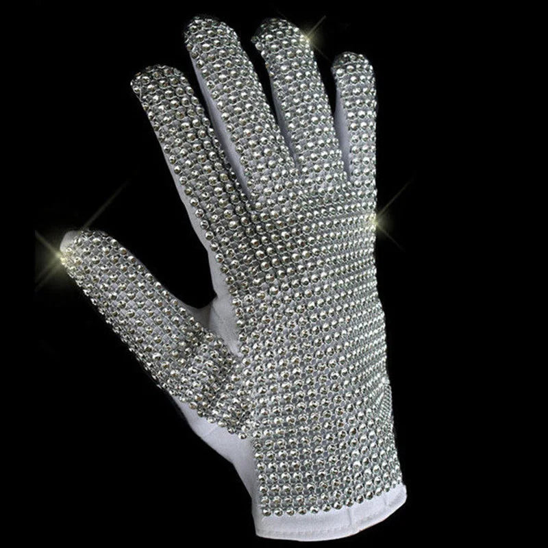 Michael Jackson Sequin Performance Jacket & Glove