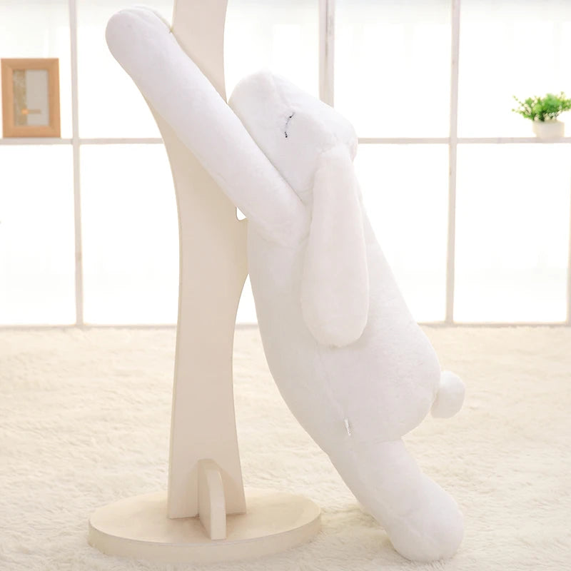 Lovely Giant Animal 90cm 120cm Soft Cartoon Big Ear Bunny Plush Toy Rabbit Stuffed Pillow Girl Gift
