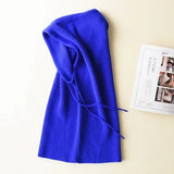Women's Wool Blend Beanie & Hooded Scarf Set
