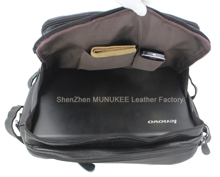 Fashion Multi-Function Full Grain Genuine Leather Travel Bag Men's Leather Luggage Travel Bag Duffle Bag Large Tote Weekend Bag