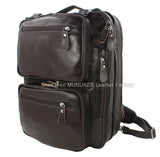 Fashion Multi-Function Full Grain Genuine Leather Travel Bag Men's Leather Luggage Travel Bag Duffle Bag Large Tote Weekend Bag