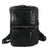 Fashion Multi-Function Full Grain Genuine Leather Travel Bag Men's Leather Luggage Travel Bag Duffle Bag Large Tote Weekend Bag