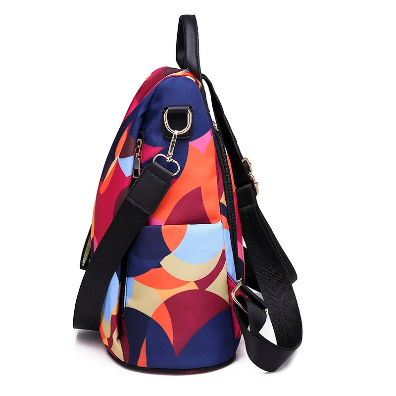 Women's Oxford Backpack with Organizer Pockets