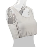 USA-Made Breathable Side-Buckle Mesh Chest Binder – Lightweight Summer Tank Top