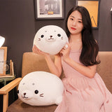 Adorable Sea Lion Plush Stuffed Animal Pillow Toy