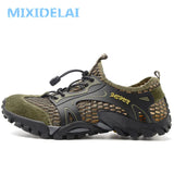 MIXIDELAI Men's Air Mesh Casual Sneakers — Breathable, Lightweight, Anti-Odor