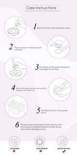 Jessup Makeup brushes set 25pcs Make up Brush Professional ,Natural-Synthetic Foundation Powder Blending Eyeshadow T195