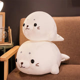 Kawaii Seal Plush Pillow Toy | 50–60cm Marine Animal Doll