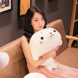 Adorable Sea Lion Plush Stuffed Animal Pillow Toy