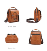 Professional Leather Business Messenger Bag