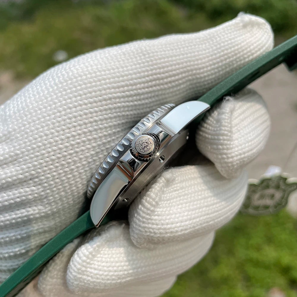 SD1953 New Bracelet With Milled Clasp 41MM NH35 Movement 300M Waterproof Mens Automatic Dive Watches  Ceramic Bezel