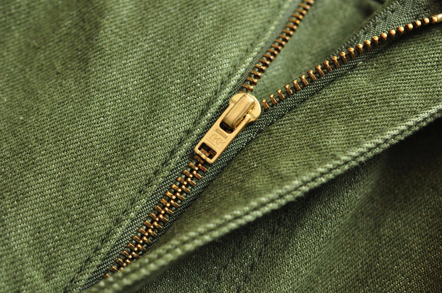 Saucezhan Men Jeans Vulcanization Olive Green 107 Selvedge Denim Jeans Men washed  Slim Fit 14 Oz  Zipper Fly