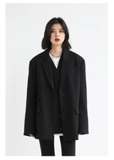 Women's Relaxed V-Neck Cotton-Blend Cardigan