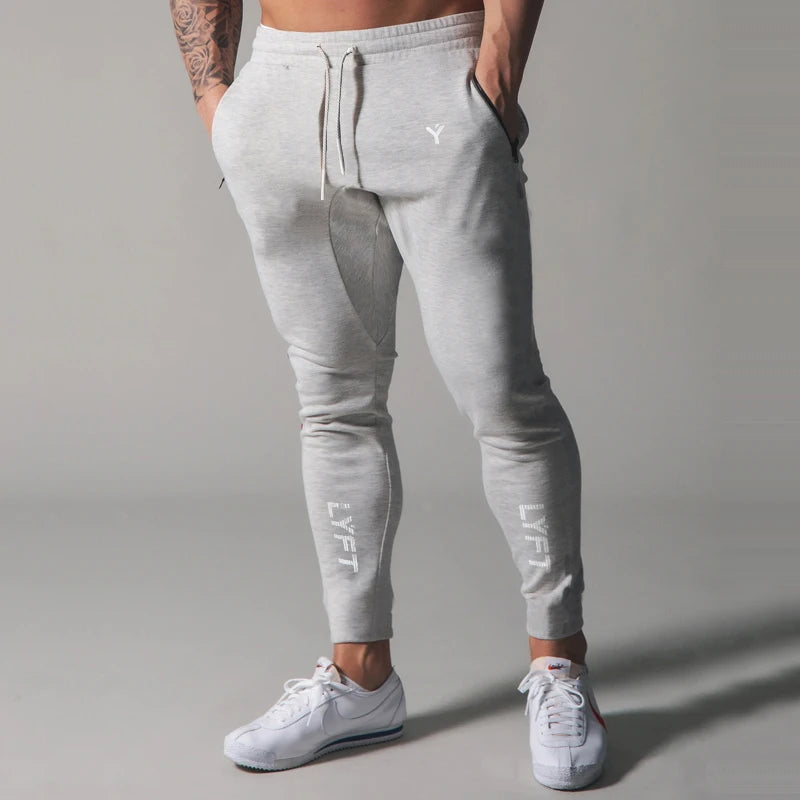 Men's Cotton Blend Elastic Waist Sweatpants