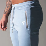 Men's Cotton Blend Elastic Waist Sweatpants