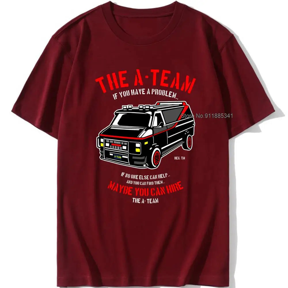 The A-Team Van Graphic Cotton T-Shirt