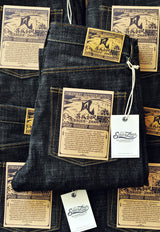 SauceZhan 308XX-BO Wind | Furinkazan Selvedge Denim Jeans