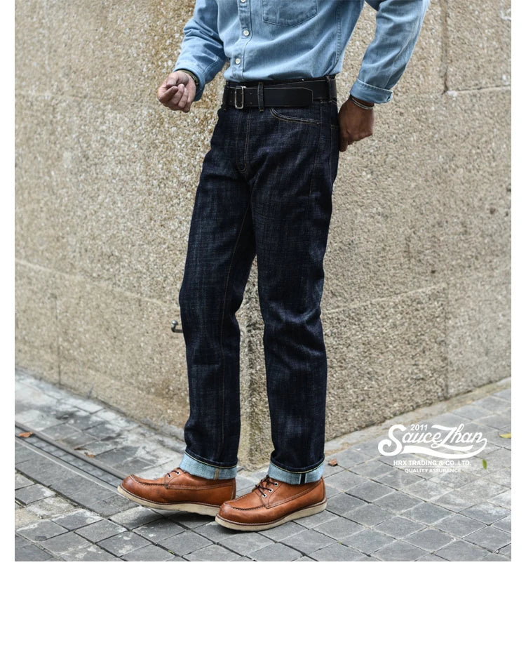 SauceZhan 308XX-BO Wind | Furinkazan Selvedge Denim Jeans