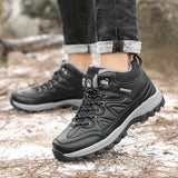 All-Terrain Waterproof Leather Winter Boots