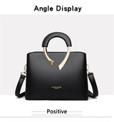 GENUINE VANDERWAH High Quality Pu Leather Casual Tote Luxury Handbags Women Bags Designer Shoulder Crossbody Bags for Women 2025