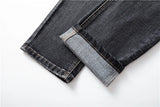 2025 Autumn New Men Regular Fit Stretch Jeans Classic Style Smoky Gray Fashion Casual Denim Pants Male Brand Trousers Blue
