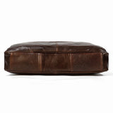 Men Briefcase Genuine Leather Laptop Bag 14 15.6" PC Doctor Lawyer Computer Bag Cowhide Male Briefcase Leather Men Business Bag