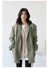 Women's Relaxed V-Neck Cotton-Blend Cardigan