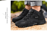 Waterproof Winter Leather Hiking Boots