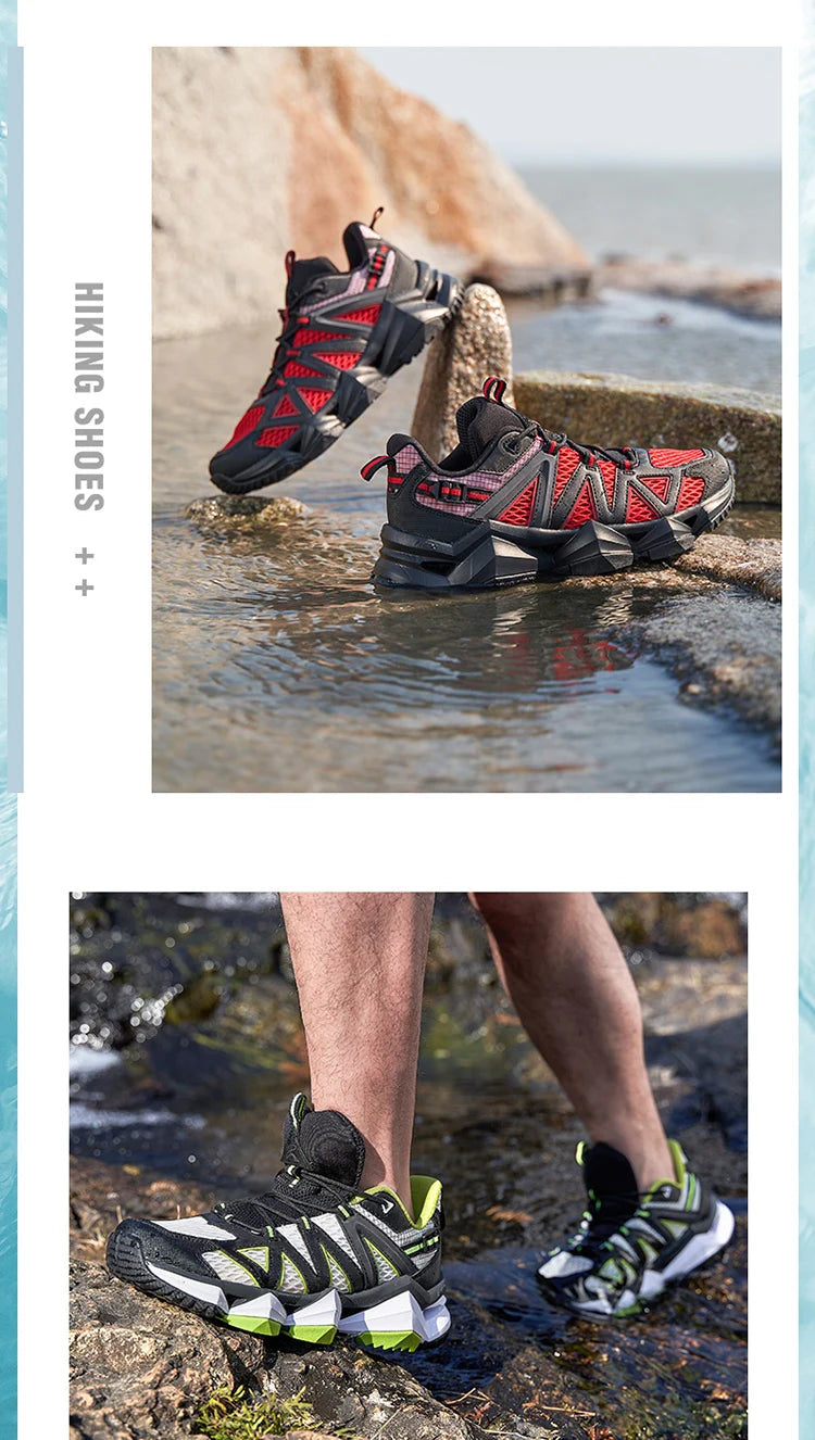 RAX Unisex Quick-Dry Water Shoes — Breathable Mesh, Hiking, Outdoor & Fishing