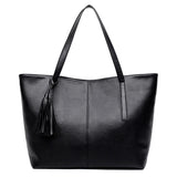 Women's Retro Tassel Tote Shoulder Bag
