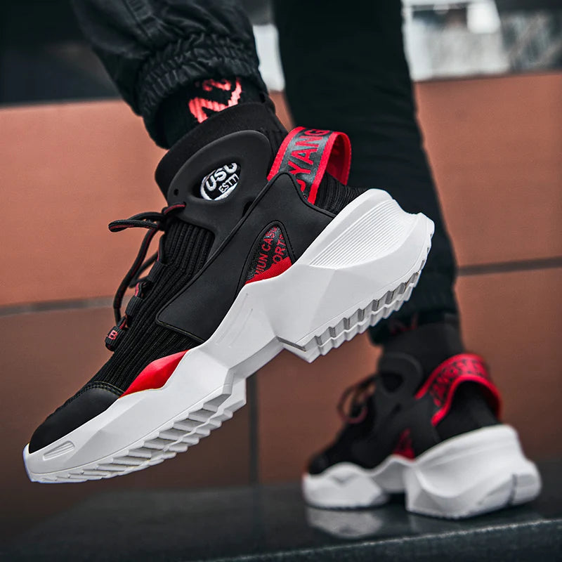 High-Top Breathable Sport Sneakers