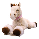 New Arrive High Quality 90-120CM Horse Plush Toys Stuffed Animal Doll Boys Girls  Birthday Gift Home Shop Decor Triver