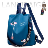 Women's Oxford Backpack with Organizer Pockets
