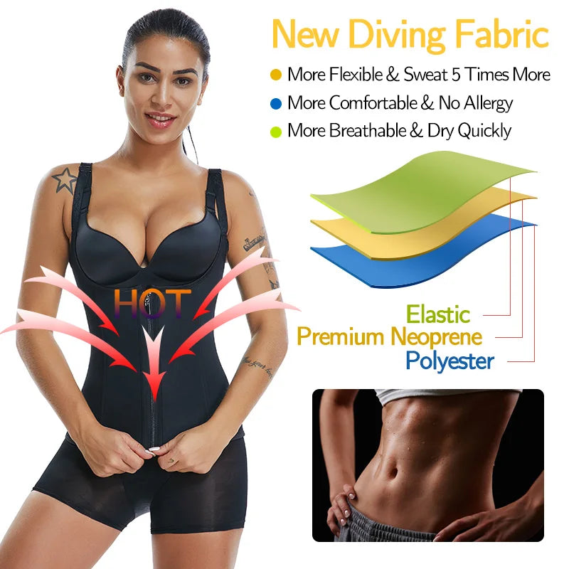 Women’s Neoprene Workout Sauna Vest