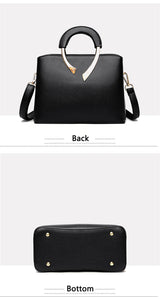GENUINE VANDERWAH High Quality Pu Leather Casual Tote Luxury Handbags Women Bags Designer Shoulder Crossbody Bags for Women 2025
