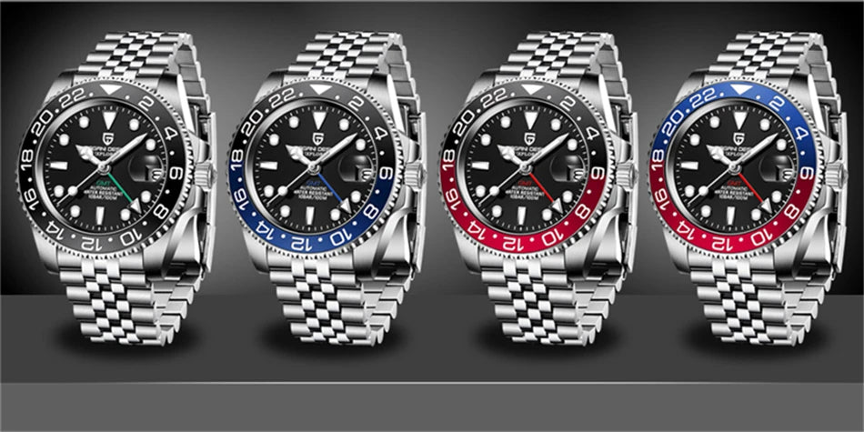 Pagani Design PD-1662 GMT Automatic Men's Watch