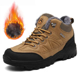 All-Terrain Waterproof Leather Winter Boots