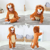 Umorden Baby & Toddler Animal Romper | Cozy Plush Cartoon Coverall